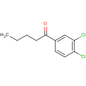 1-(3,4-Dichloro-phenyl)-pentan-1-one Structure,68120-72-9Structure