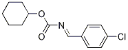 (4-Chlorobenzylidene)carbamic acidcyclohexyl ester Structure,681260-43-5Structure