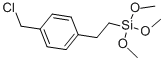 ((Chloromethyl)phenylethyl)trimethoxysilane Structure,68128-25-6Structure