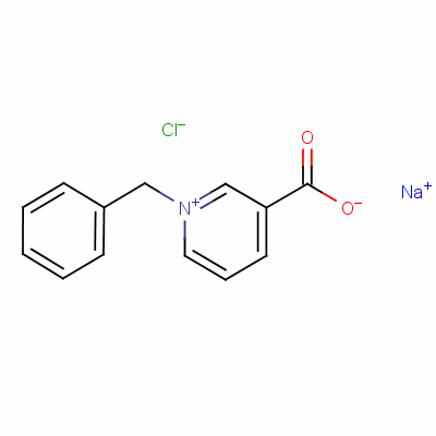 1-Benzyl-3-sodiumcarboxy-pyridinium chloride Structure,68133-60-8Structure