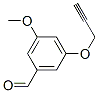 Benzaldehyde, 3-methoxy-5-(2-propynyloxy)-(9ci) Structure,681443-62-9Structure