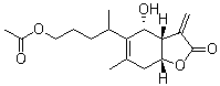 1-氧-乙酰旋覆花内酯结构式_681457-46-5结构式