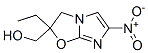 Imidazo[2,1-b]oxazole-2-methanol, 2-ethyl-2,3-dihydro-6-nitro-(9ci) Structure,681491-14-5Structure