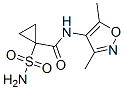 1-(氨基磺酰基)-n-(3,5-二甲基-4-异噁唑基)-环丙烷羧酰胺结构式_681808-48-0结构式