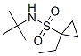 (9ci)-n-(1,1-二甲基乙基)-1-乙基-环丙烷磺酰胺结构式_681808-55-9结构式