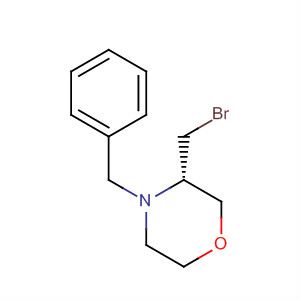 (S)-4-benzyl-3-(bromomethyl)morpholine Structure,681851-29-6Structure