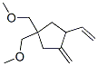 (9ci)-3-乙烯-1,1-双(甲氧基甲基)-4-亚甲基-环戊烷结构式_681856-37-1结构式