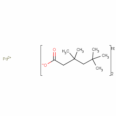 新葵酸钯结构式_68228-02-4结构式