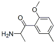  2-氨基-1-(2-甲氧基-5-甲基苯基)-1-丙酮结构式_682324-12-5结构式