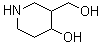 3-(Hydroxymethyl)piperidin-4-ol Structure,682331-21-1Structure