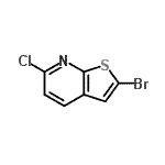 2-Bromo-6-chlorothieno[2,3-b]pyridine Structure,68236-35-1Structure