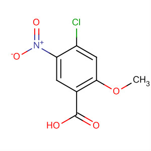 2-Methoxy-4-chloro-5-nitrobenzoic acid Structure,68255-77-6Structure