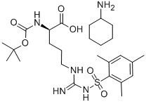 Boc-arg(mts)-oh Structure,68262-72-6Structure