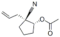 (1r,2r)-(9ci)-2-(乙酰基氧基)-1-(2-丙烯基)-环戊烷甲腈结构式_682746-77-6结构式