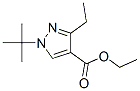 (9ci)-1-(1,1-二甲基乙基)-3-乙基-1H-吡唑-4-羧酸乙酯结构式_682757-45-5结构式