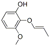 (9CI)-3-甲氧基-2-(1-丙烯基氧基)-苯酚结构式_682772-48-1结构式