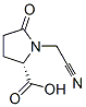 L-proline, 1-(cyanomethyl)-5-oxo-(9ci) Structure,682773-99-5Structure