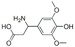 3-Amino-3-(4-hydroxy-3,5-dimethoxy-phenyl)-propionic acid Structure,682804-24-6Structure