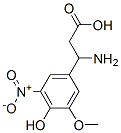 3-氨基-3-(4-羟基-3-甲氧基-5-硝基苯基)-丙酸结构式_682804-45-1结构式