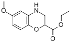 Ethyl 6-methoxy-3,4-dihydro-2h-1,4-benzoxazine-2-carboxylate Structure,68281-50-5Structure