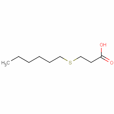 3-(Hexylthio)propionic acid Structure,68298-41-9Structure