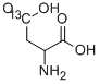 DL-Aspartic acid-4-13C Structure,68315-35-5Structure