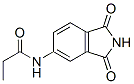 Propanamide, n-(2,3-dihydro-1,3-dioxo-1h-isoindol-5-yl)-(9ci) Structure,683232-73-7Structure