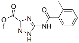 1H-1,2,4-triazole-3-carboxylicacid,5-[(2-methylbenzoyl)amino]-,methylester Structure,683782-51-6Structure