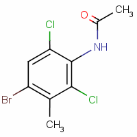 N-​(4-​bromo-​2,​6-​dichloro-​3-​methylphenyl)​acetamide Structure,68399-95-1Structure