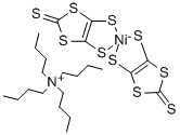 Tetra-n-butylammonium Bis(1,3-dithiole-2-thione-4,5-dithiolato) Nickel (III) Structure,68401-87-6Structure