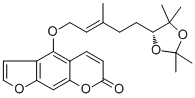 6’,7’-Dihydroxybergamottin acetonide Structure,684217-08-1Structure