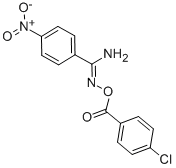 N-(4-chlorobenzoyloxy)-4-nitrobenzimidamide Structure,68451-89-8Structure