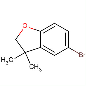 5-Bromo-3,3-dimethyl-2,3-dihydrobenzofuran Structure,68505-84-0Structure