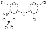 Triclosan o-sulfate sodium salt Structure,68508-18-9Structure