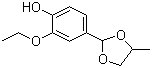 Ethyl vanillin pg acetal Structure,68527-76-4Structure