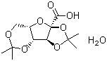 (-)-Diacetone-2-keto-L-gulonic acid monohydrate Structure,68539-16-2Structure