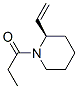 (2r)-(9ci)-2-乙烯-1-(1-氧代丙基)-哌啶结构式_685509-85-7结构式