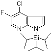 4-Chloro-5-fluoro-1-[tris(1-methylethyl)silyl]-1h-pyrrolo[2,3-b]pyridine Structure,685513-94-4Structure