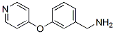 Benzenemethanamine, 3-(4-pyridinyloxy)-(9ci) Structure,685533-75-9Structure