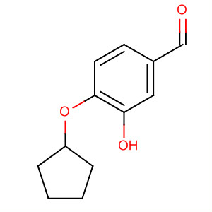 4-Cyclopentyloxy-3-hydroxybenzaldehyde Structure,685873-88-5Structure