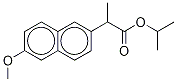 2-(2-甲氧基萘-6-基)丙酸异丙酯结构式_68641-85-0结构式