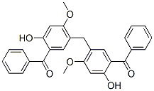 5,5-Methylenebis(2-hydroxy-4-methoxybenzophenone) Structure,68716-15-4Structure