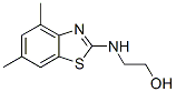 Ethanol, 2-[(4,6-dimethyl-2-benzothiazolyl)amino]-(9ci) Structure,68720-60-5Structure