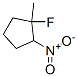 Cyclopentane, 1-fluoro-1-methyl-2-nitro-(9ci) Structure,68752-65-8Structure