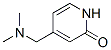 2(1H)-pyridinone, 4-[(dimethylamino)methyl]-(9ci) Structure,687972-62-9Structure