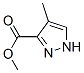 Methyl 4-methyl-1h-pyrazole-3-carboxylate Structure,68809-58-5Structure