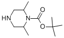 1-Boc-2,6-dimethyl-piperazine Structure,688363-66-8Structure