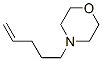 Morpholine, 4-(4-pentenyl)-(9ci) Structure,68893-07-2Structure