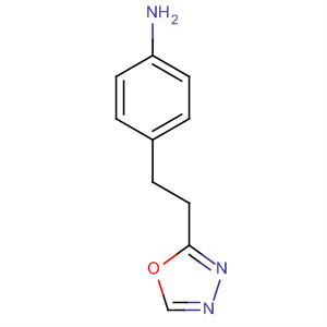 4-[2-(1,3,4-Oxadiazol-2-yl)ethyl]benzenamine Structure,689251-60-3Structure