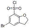 5-Bromo-2,3-dihydrobenzo[b]furan-7-sulfonyl chloride Structure,690632-00-9Structure